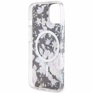 Guess GUHMP14MHCFWSK iPhone 14 Plus 6.7" чёрный/чёрный hardcase Flower MagSafe