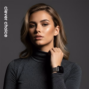 Crong Milano Steel roostevabast terasest rihm Apple Watch 38 / 40 / 41 / 42 mm, grafiithall