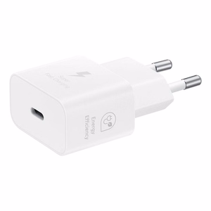 Originaal Samsung EP-T2510NWEGEU USB-C PD 25W GaN seinalaadija, valge, blisterpakend