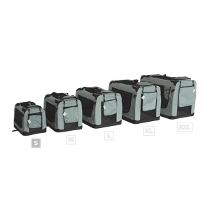 Rebel Animals kokkupandav lemmiklooma transpordikott, suurus S, 50 × 34 × 36 cm, hall