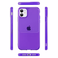 TEL PROTECT Window Ümbris jaoks Iphone 11 Pro Purple