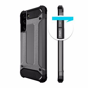 Hybrid Armor ümbris jaoks Samsung Galaxy S23 Ultra armored hybrid cover sinine