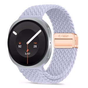 Tech-Protect NylonMag rihm mudelile Samsung Galaxy Watch 40/44/46 mm – lilla