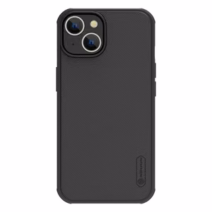 Nillkin Super Frosted Shield Pro ümbris iPhone 14 Plus tagaküljele must