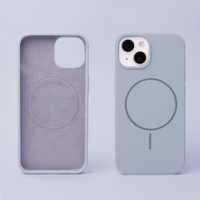 Silikoon Thin Mag ümbris for iPhone 17 6,3" helesinine