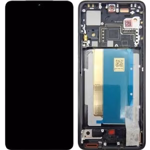LCD ekraan Xiaomi Poco F6 Pro puuteekraaniga raamiga must originaal (service pack)