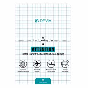 Devia Anticrash fooliumikomplekt tablettide jaoks lõikemasinale 20 tk 20 x 29 cm