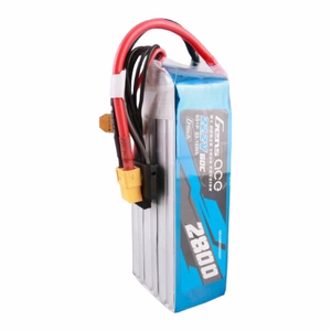 Gens ace G-Tech 2800mAh 22.2V 60C 6S1P LiPo akuplokk XT60-pistikuga