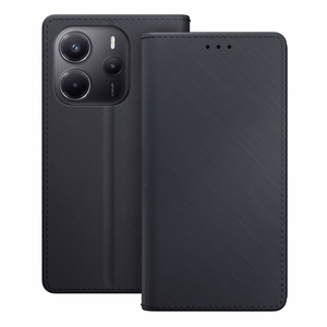 3mk Wallet Ümbris jaoks Xiaomi Redmi Note 14 4G - must