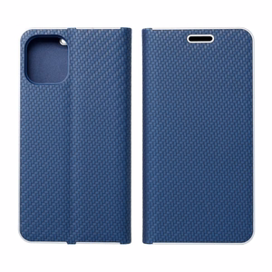 Flip чехол для Samsung A52 5G / A52 LTE ( 4G ) / A52s 5G Luna Book Carbon синий
