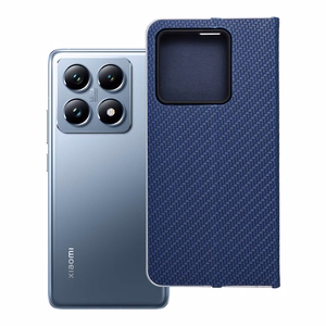 Флип-чехол для Xiaomi 14T Luna Book Carbon синий