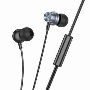HOCO wire kõrvaklapid Jack 3,5 mm with microphone M110 metal hall