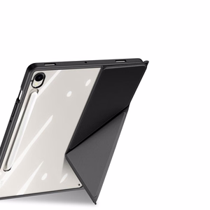 Dux Ducis Magi Ümbris with Stylus Holder jaoks Samsung Galaxy Tab S10 FE/S9/S9 FE - Must