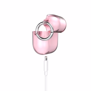Speck Presidio Clear ümbris Apple AirPods 3 kõrvaklappidele, Microban mikroobivastase kaitsega, Icy Pink värvitoonis