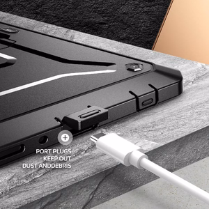 Supcase Unicorn Beetle Pro ümbris Samsung Galaxy Tab A11 jaoks - must