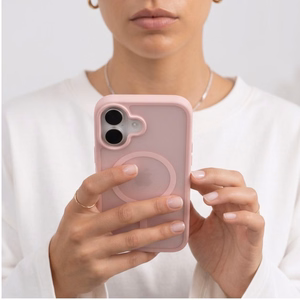 Tech-Protect BasicMag MagSafe ümbris mudelile iPhone 17 – mattroosa