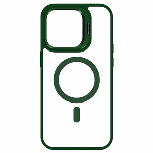 Tel Protect Kickstand Magsafe Ümbris jaoks Iphone 14 Pro Max roheline