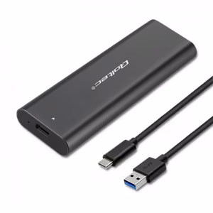 Qoltec 50311 SSD ketta korpus must M.2