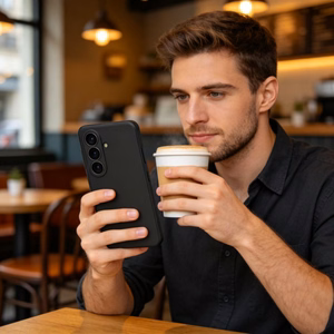 Tech-Protect Silikoon MagSafe Ümbris for Samsung Galaxy S26 - must