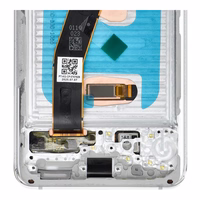 LCD Display jaoks SAMSUNG S20 4G valge SOFT OLED with frame