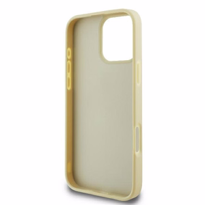 Guess Fixed Glitter Big 4G Ümbris jaoks iPhone 16 Pro - Kuldne