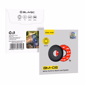 Blavec Blaszka do uchwytu Quick Lock BM-06 ring czarna