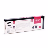 ART juhe klaviatuur USB A QWERTY koos light AK-49 must