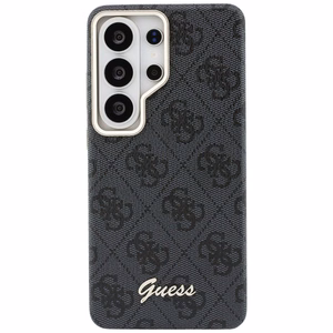 Guess чехол 4G Script MagSafe для Samsung Galaxy S26 Ultra чёрный
