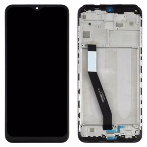 LCD ekraan Xiaomi Redmi 9 puuteekraaniga raamiga must ORG