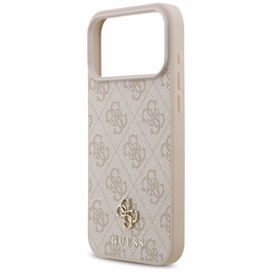 Guess 4G Small 4G and Classic MagSafe ümbris jaoks iPhone 17 Pro Max - roosa