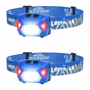 LEPRO 320014-B-2 налобный фонарь, упаковка 2 шт