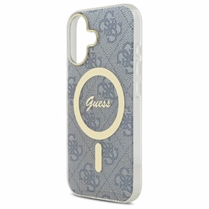 Guess IML 4G MagSafe iPhone 16 Ümbris - sinine