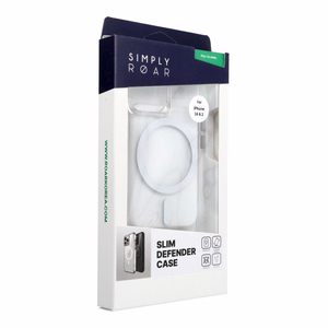 ROAR case SLIM DEFENDER compatible koos MagSafe jaoks IPHONE 16 läbipaistev