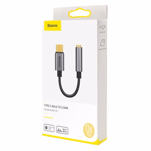Baseus adapter L54 USB-C to jack 3,5 mm dark hall