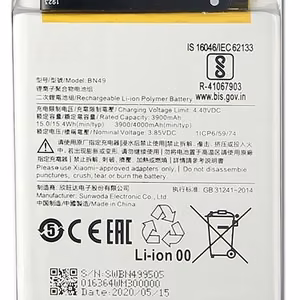 Aku ORG Xiaomi Redmi 7A 4000mAh BN49