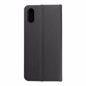 Чехол-книжка для Xiaomi Redmi 9AT / Redmi 9A Luna Book Carbon чёрный