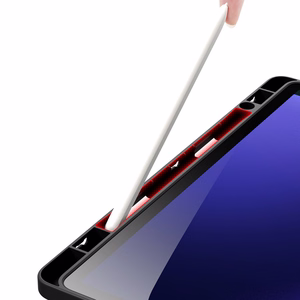 Dux Ducis Magi Ümbris with Stylus Holder jaoks Samsung Galaxy Tab S10 FE/S9/S9 FE - Must