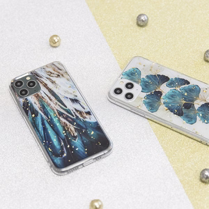 Gold Glam чехол Samsung Galaxy S21 листья
