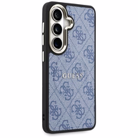 Guess ümbris 4G Embossed Ring MagSafe for Samsung Galaxy S26 sinine
