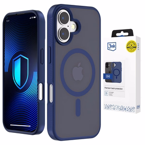3mk Smoke MagCase iPhone 17 jaoks - sinine-läbipaistev
