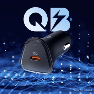Spigen Essential EV301 30W Car Laadija - Must