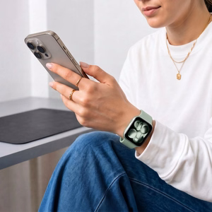 Tech-Protect silikoonrihm Apple Watch 40/41/42 mm kellale, heleroheline
