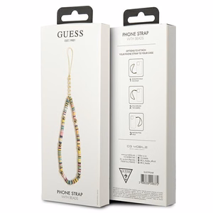 Guess ripats GUSTPEAM telefoni rihm mitmevärviline Heishi Beads