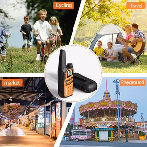 Baofeng BF-T25E raadiosaatjate komplekt, 2 tk, oranžid