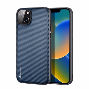 Dux Ducis Fino ümbris iPhone 14 Plus sinisest nailonist