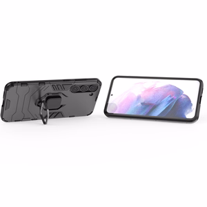 Ring Armor ümbris jaoks Samsung Galaxy S23+ armored cover magnetic holder ring must