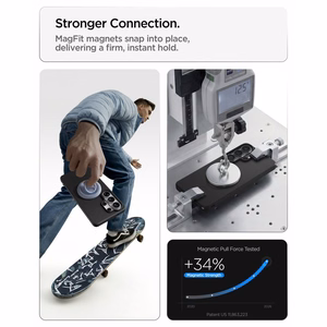 Spigen Thin Fit Mag MagSafe ümbris Samsung Galaxy S26 Ultra - must