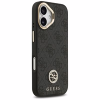 GUESS ümbris jaoks IPHONE 17 compatible with MagSafe GUHMP17SP4G4DCSK (PU W/ Strass Logo & Big Strap Metal Buttons) must