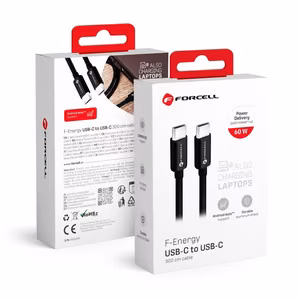 Kaabel USB C to USB C Forcell F-Energy QC4.0 PD 3A 60W 3 m C338 must