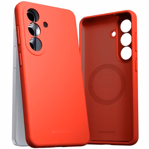 Ümbris Mercury Pure Magsafe silikoon Samsung A376 A37 5G punane